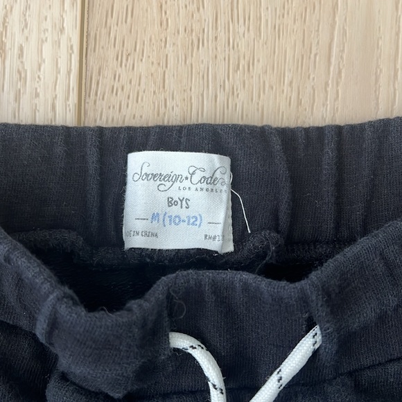 Boys black sweat pant/jogger | size M(10-12) - Picture 2 of 5